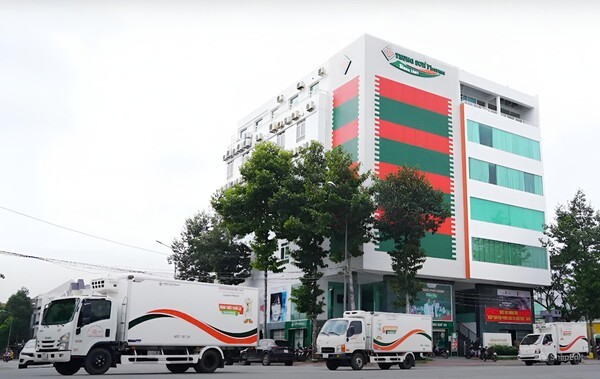 베트남 껀터시에 위치한 중선파마 본사.