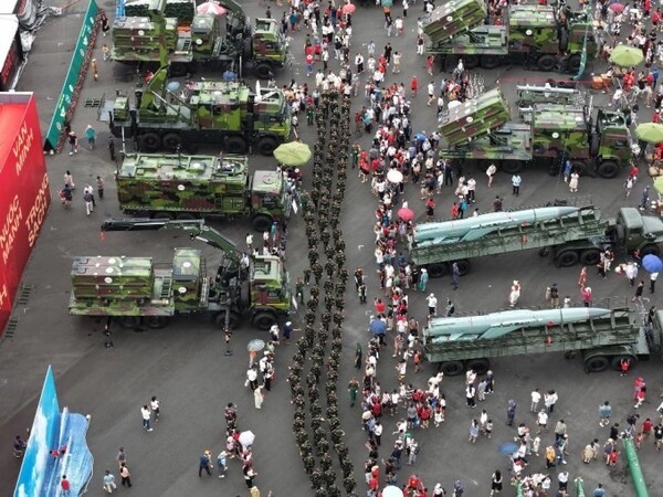연휴 기간 하노이 국가전시센터에서 열린 '국가 성취 80년 여정' 행사장의 모습. (사진=VnExpress)