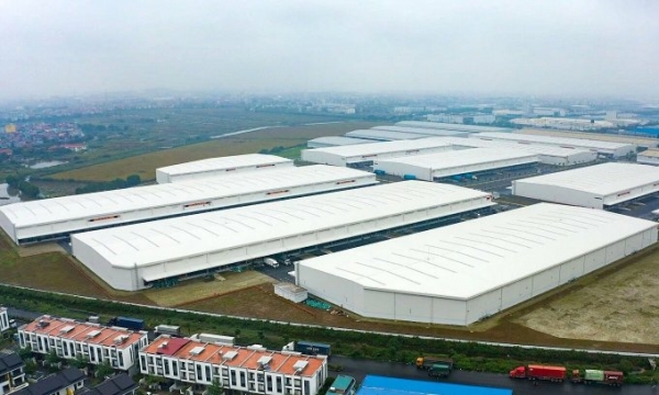 베트남 북부 박닌성의 베트남싱가포르(VSIP) 산업단지 전경. 베트남싱가포르산업단지(VSIP)가 대(對)미국 관세 불확실성에도 불구하고 2분기 이익 성장을 보고했다. (사진=VnExpress/Gia Chinh)