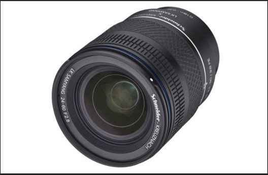 LK삼양이 독일 광학제조회사 슈나이더 크로이츠나흐와 공동개발한 ‘AF 24-60mm F2.8 FE’ 줌렌즈. (사진=LK삼양)