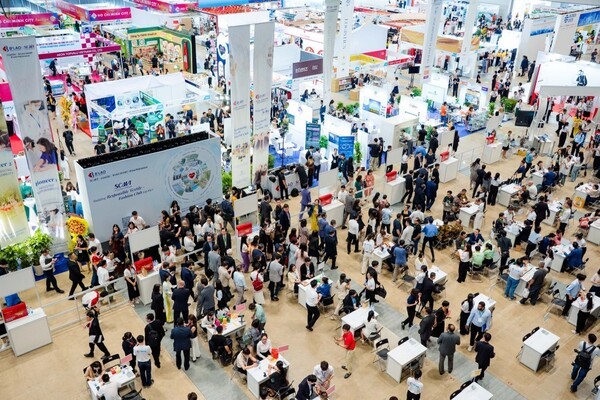 지난 4~6일 호치민 SECC에서 개최된 베트남 소싱 박람회 행사 당시 모습. (사진=코참)