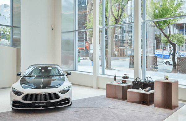 HS효성더클래스의 메르세데스-마이바흐 전용전시장 및 서비스센터인 마이바흐 브랜드센터 서울 내부 모습. (사진=HS효성더클래스)