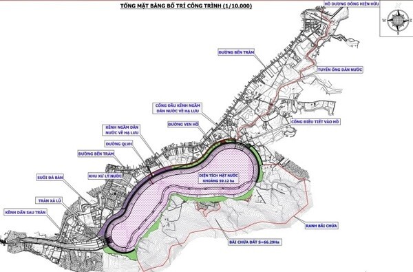 푸꾸옥 즈엉동2호수 설계도. 베트남의 대표적인 휴양섬인 푸꾸옥에 3조 동 규모 인공호가 들어선다. (그래픽=VnExpress/Duong Dong)