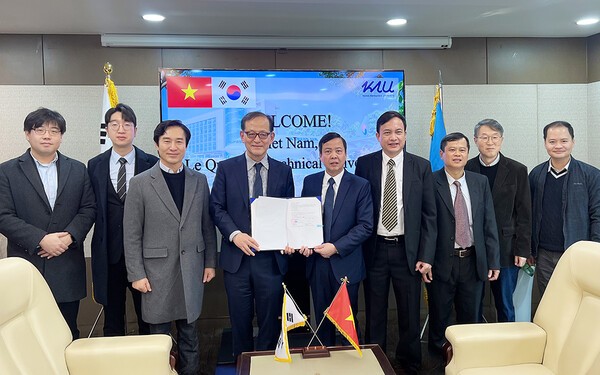 한국항공대 베트남 군사기술대학교 MOU 관련 이미지