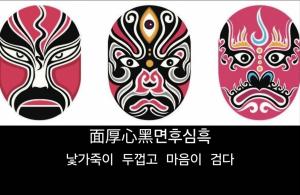 이형로의 고사성어로 보는 세상](130) 면후심흑(面厚心黑) 면박심백(面薄心白)