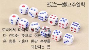 이형로의 고사성어로 보는 세상](131) 고주일척(孤注一擲) 위호작창(爲虎作倀)