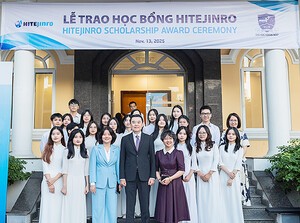 하이트진로, 베트남 대학생에 장학금 수여…올해로 6년째